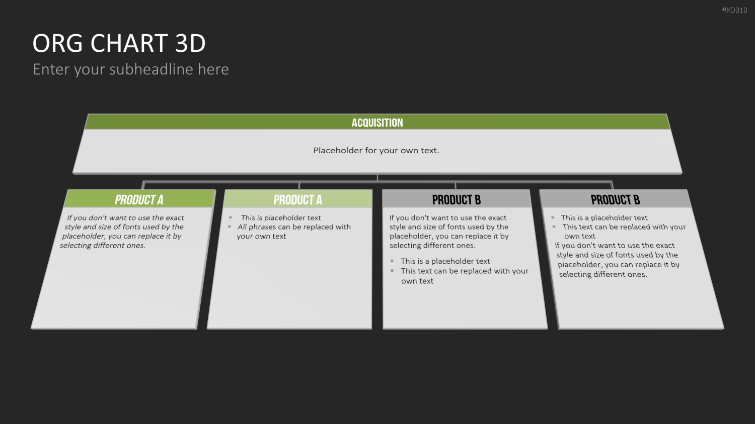 Organigramm Bundle PowerPoint-Vorlage