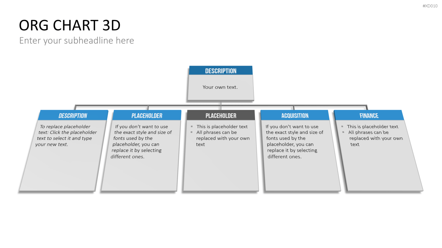 Organigramm Bundle PowerPoint-Vorlage