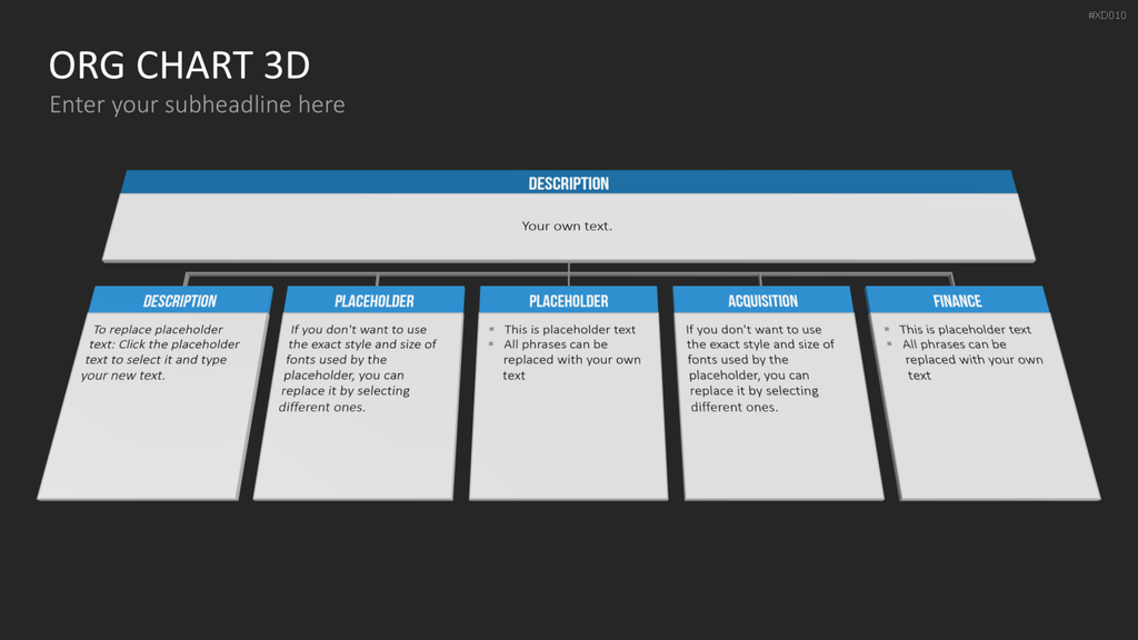 Organigramm Bundle PowerPoint-Vorlage