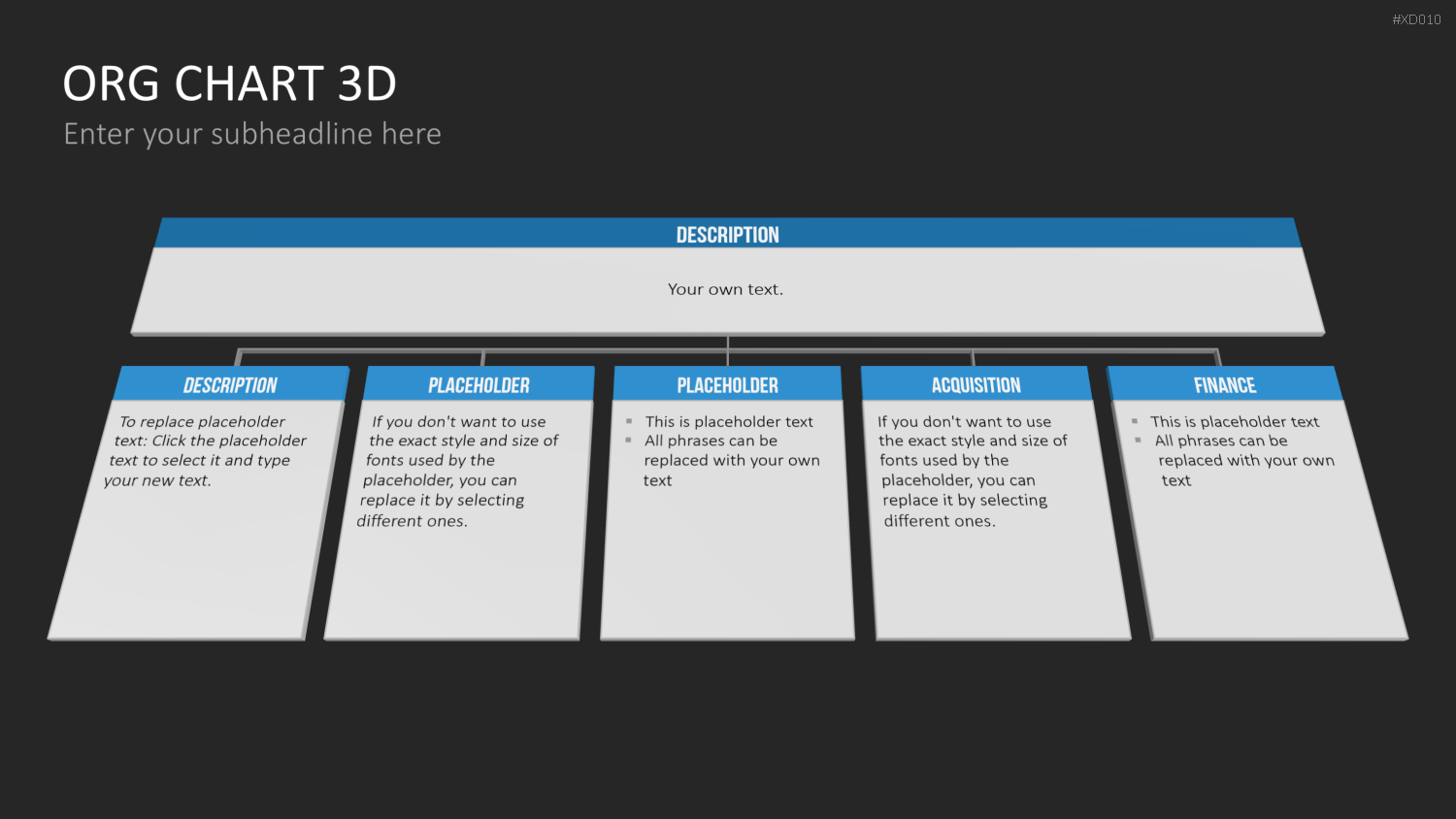 Organigramm Bundle PowerPoint-Vorlage