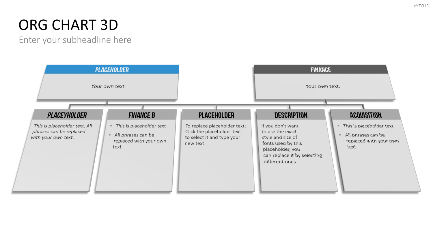 Organigramm Bundle PowerPoint-Vorlage