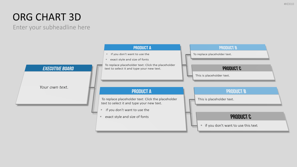 Organigramm Bundle PowerPoint-Vorlage