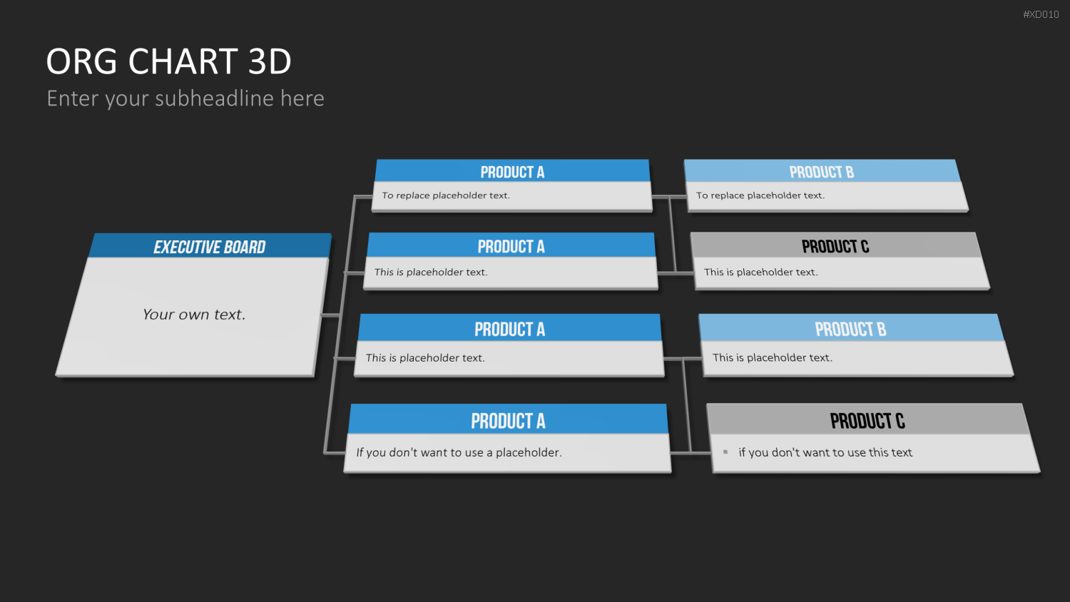 Organigramm Bundle PowerPoint-Vorlage