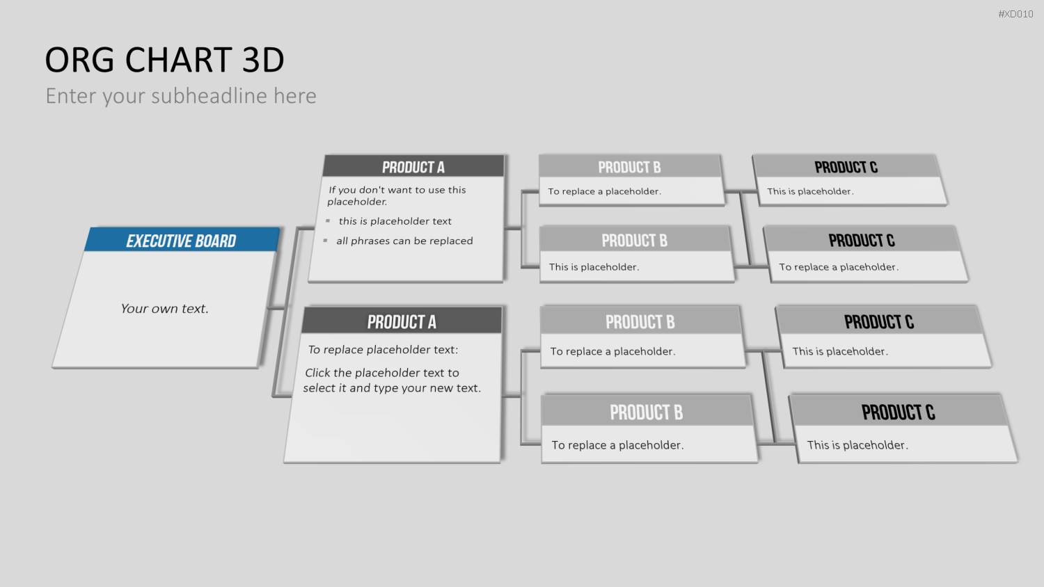 Organigramm Bundle PowerPoint-Vorlage