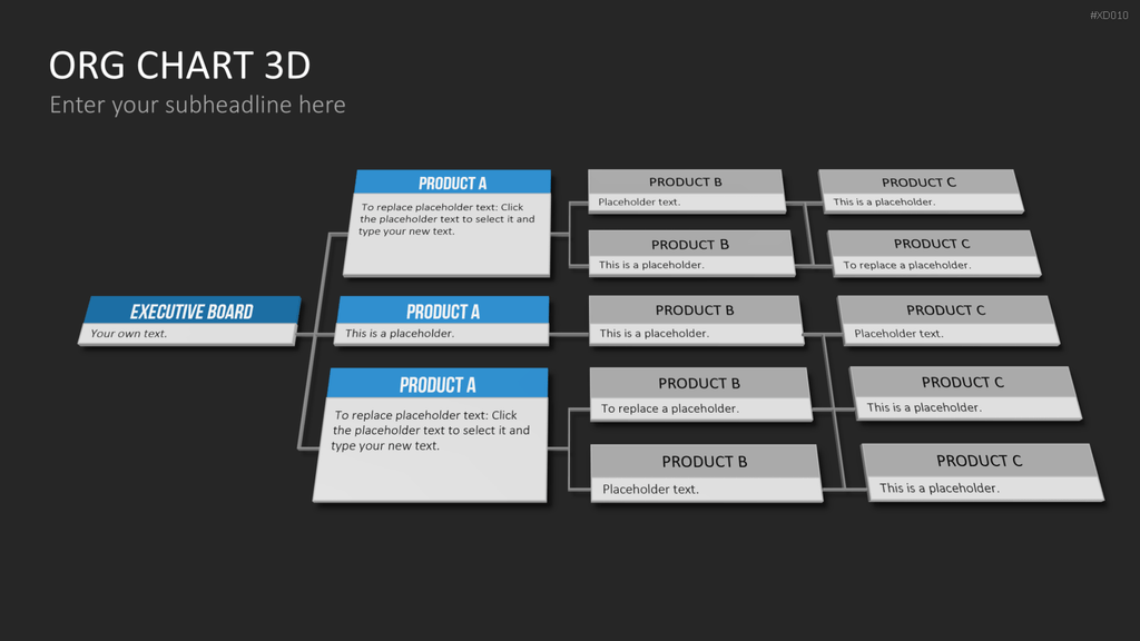 Organigramm Bundle PowerPoint-Vorlage