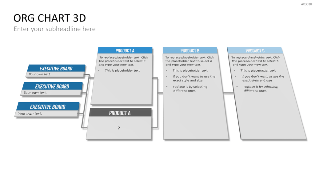 Organigramm Bundle PowerPoint-Vorlage