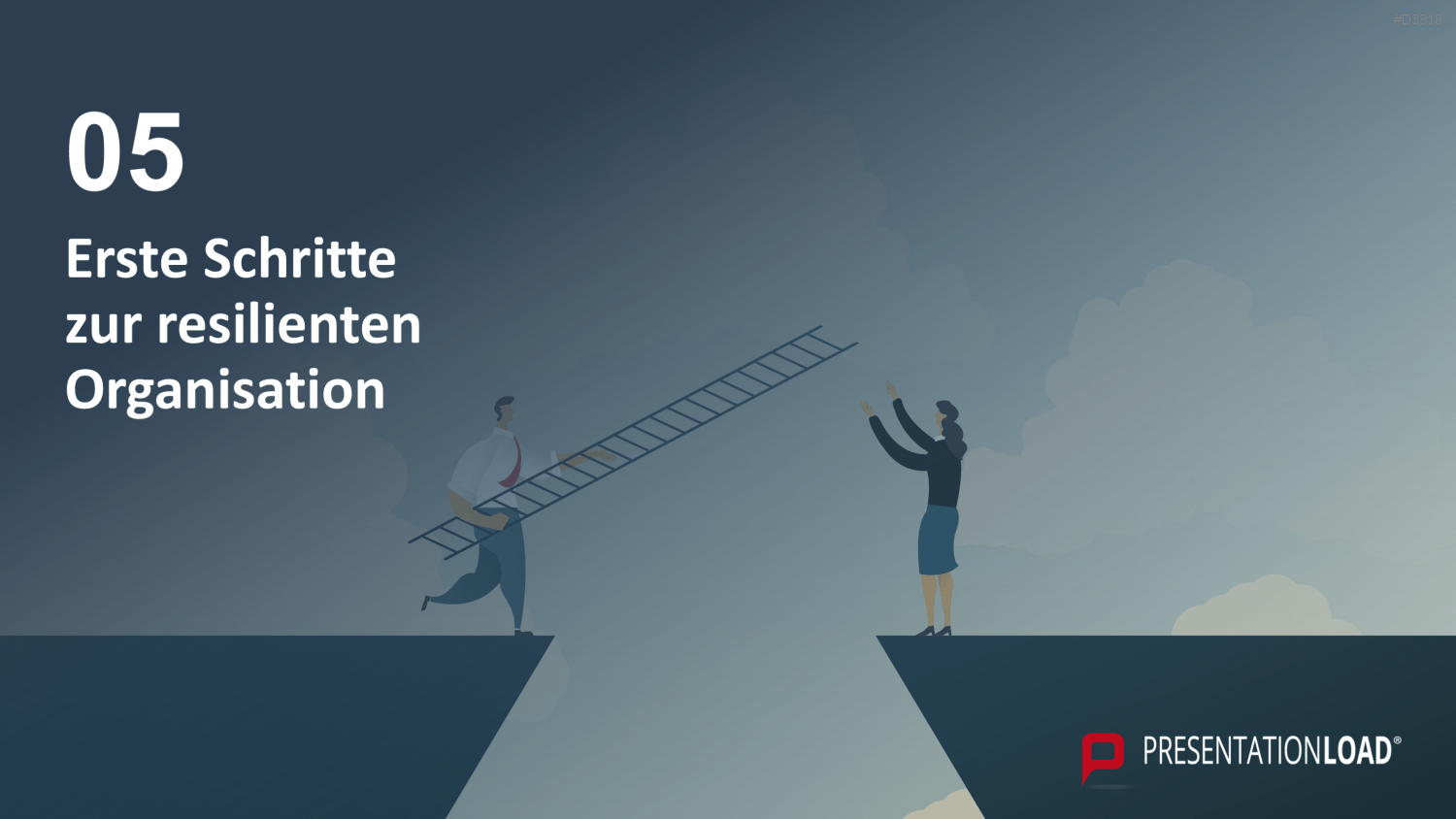 Organisationale Resilienz PowerPoint-Vorlage