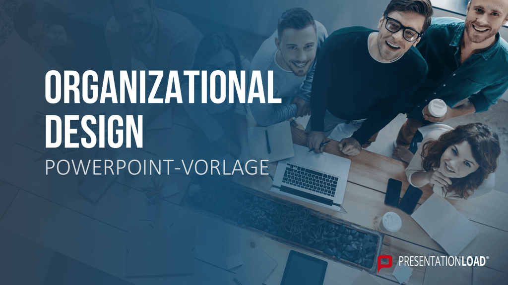 Organizational Design PowerPoint-Vorlage