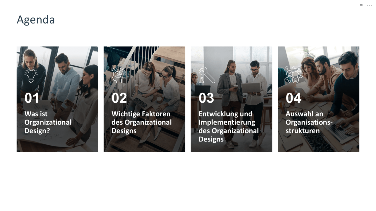 Organizational Design PowerPoint-Vorlage