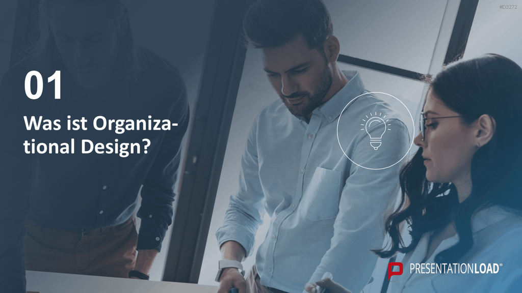 Organizational Design PowerPoint-Vorlage