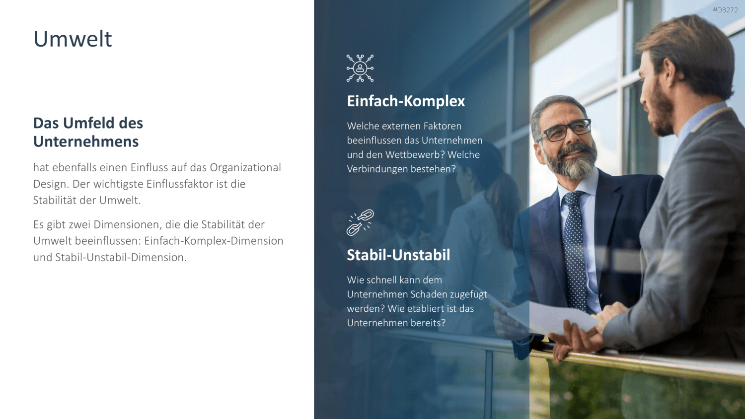 Organizational Design PowerPoint-Vorlage
