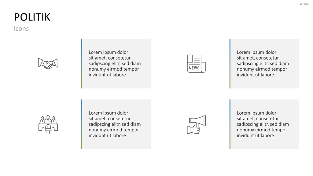PESTEL-Analyse PowerPoint-Vorlage