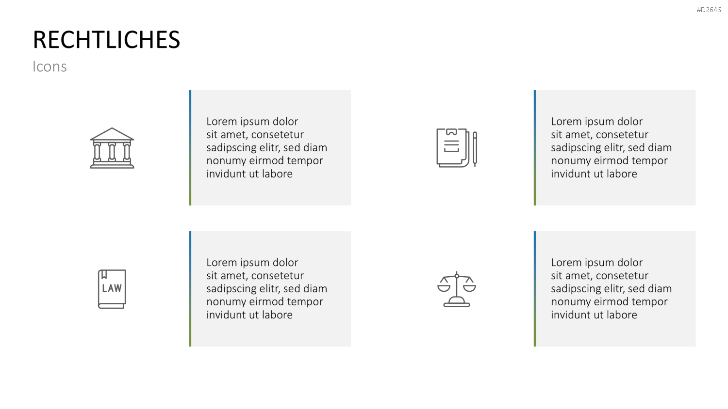 PESTEL-Analyse PowerPoint-Vorlage