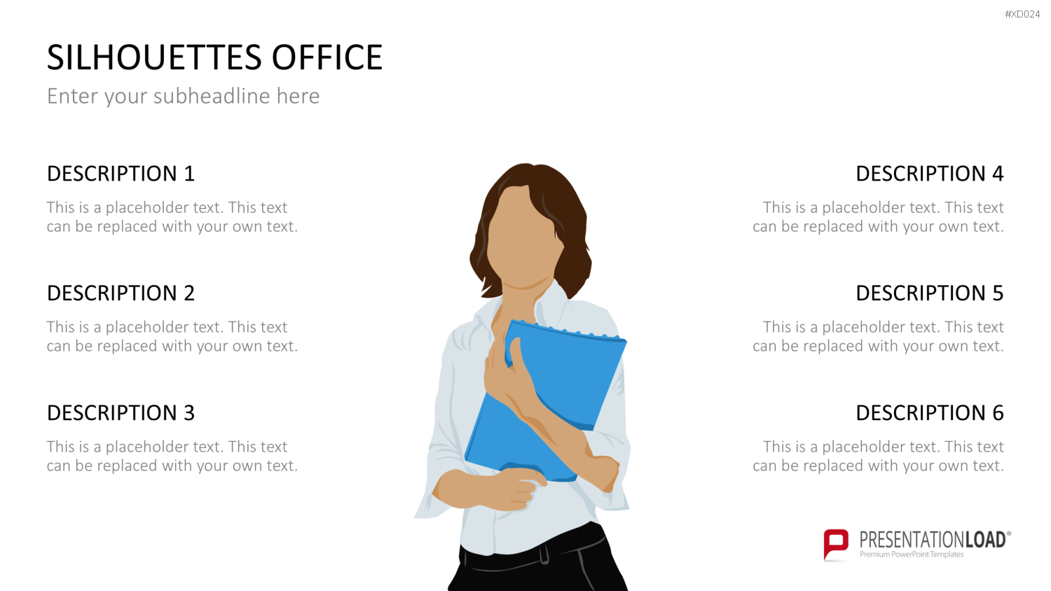 Personen-Silhouetten Bundle2 PowerPoint-Vorlage