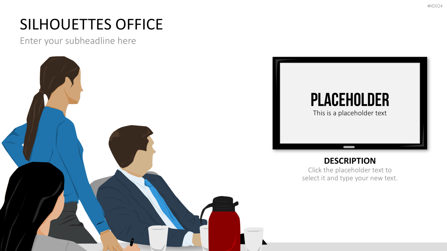 Personen-Silhouetten Bundle2 PowerPoint-Vorlage