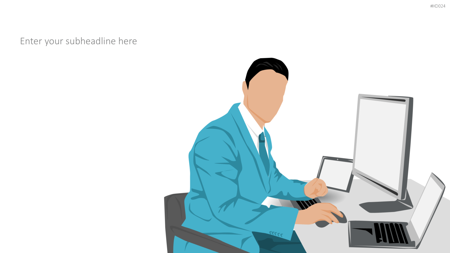 Personen-Silhouetten Bundle2 PowerPoint-Vorlage