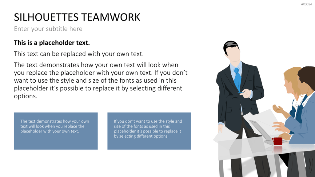 Personen-Silhouetten Bundle2 PowerPoint-Vorlage