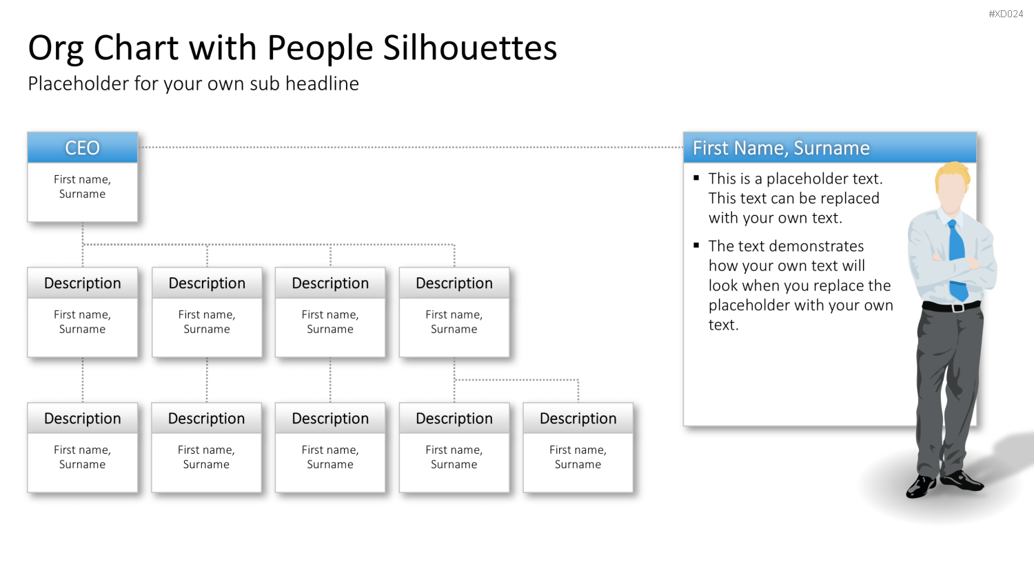Personen-Silhouetten Bundle2 PowerPoint-Vorlage
