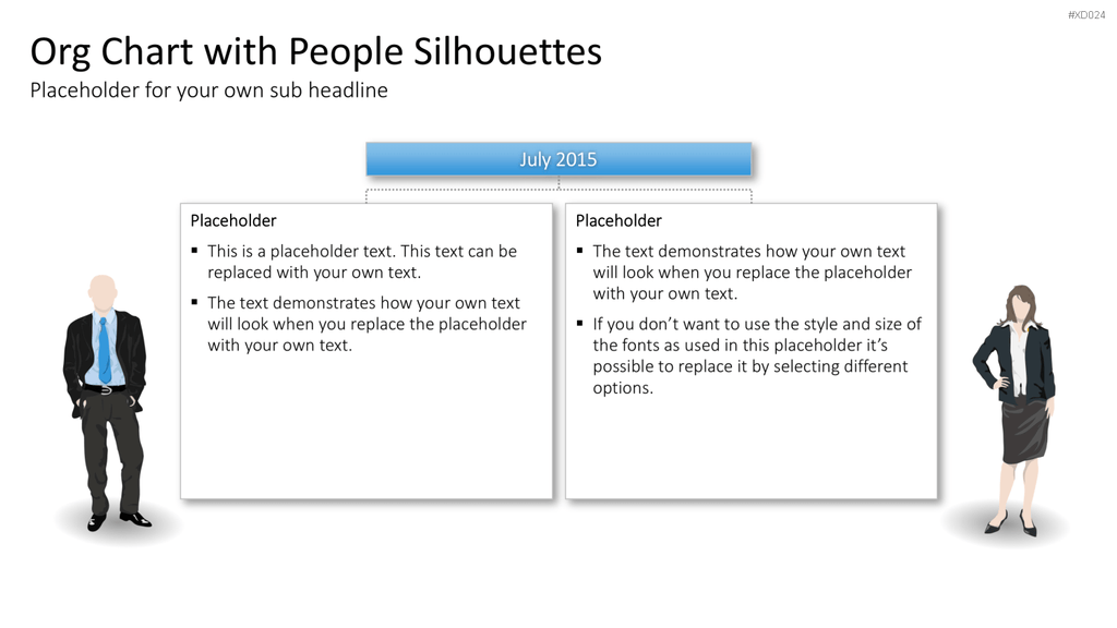 Personen-Silhouetten Bundle2 PowerPoint-Vorlage