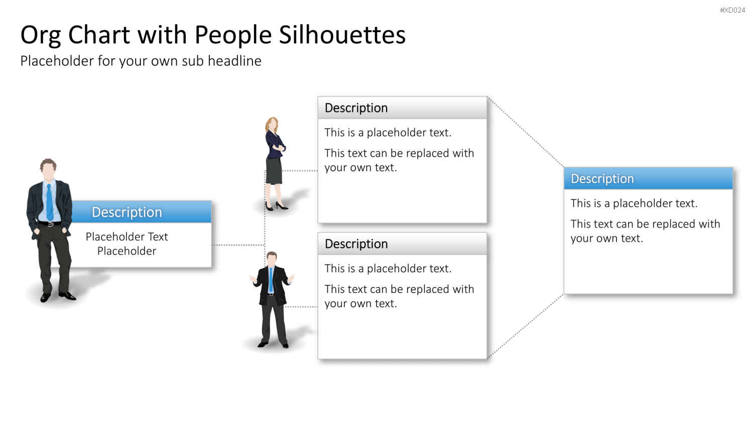 Personen-Silhouetten Bundle2 PowerPoint-Vorlage