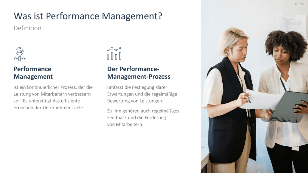 Performance Management PowerPoint-Vorlage