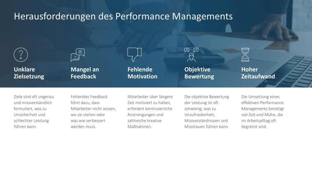 Performance Management PowerPoint-Vorlage