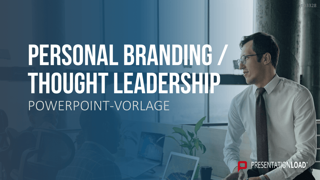 Personal Branding / Thought Leadership PowerPoint-Vorlage