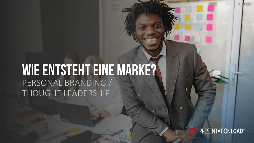 Personal Branding / Thought Leadership PowerPoint-Vorlage