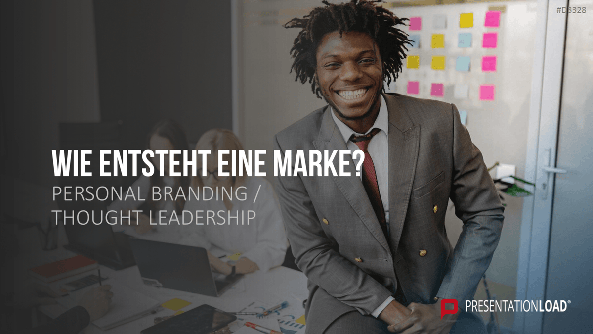Personal Branding / Thought Leadership PowerPoint-Vorlage