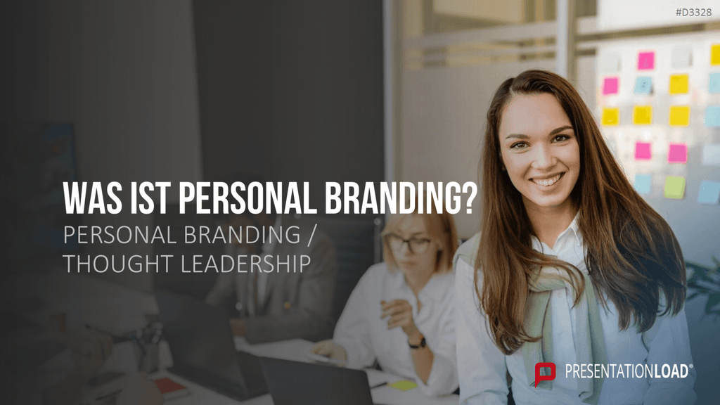 Personal Branding / Thought Leadership PowerPoint-Vorlage