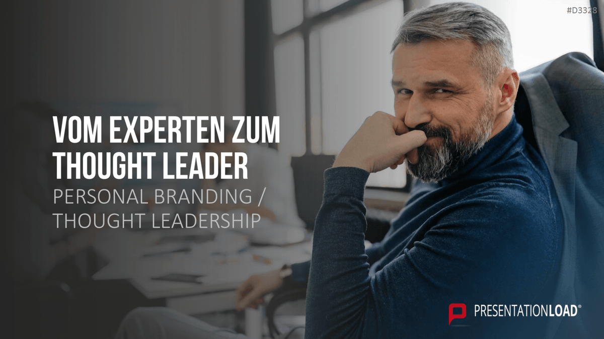 Personal Branding / Thought Leadership PowerPoint-Vorlage
