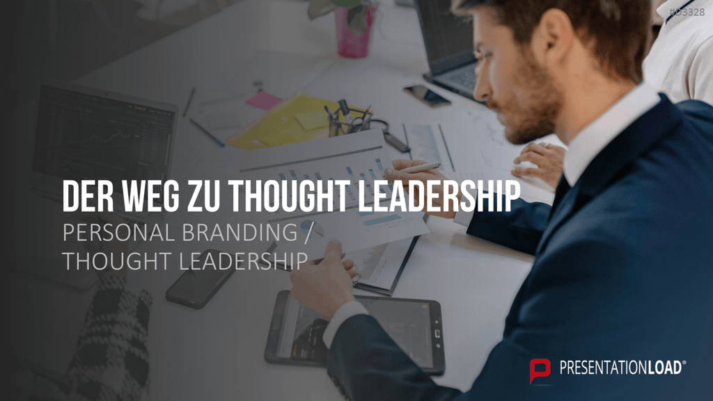 Personal Branding / Thought Leadership PowerPoint-Vorlage