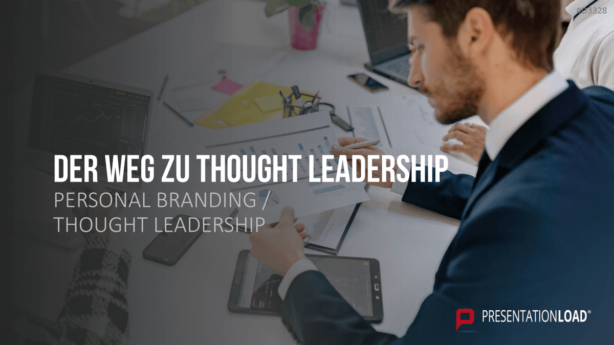Personal Branding / Thought Leadership PowerPoint-Vorlage