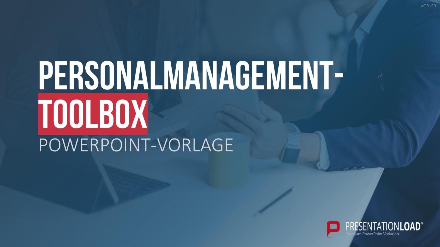 Personalmanagement-Toolbox PowerPoint-Vorlage