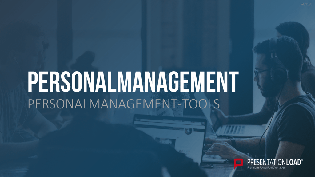 Personalmanagement-Toolbox PowerPoint-Vorlage