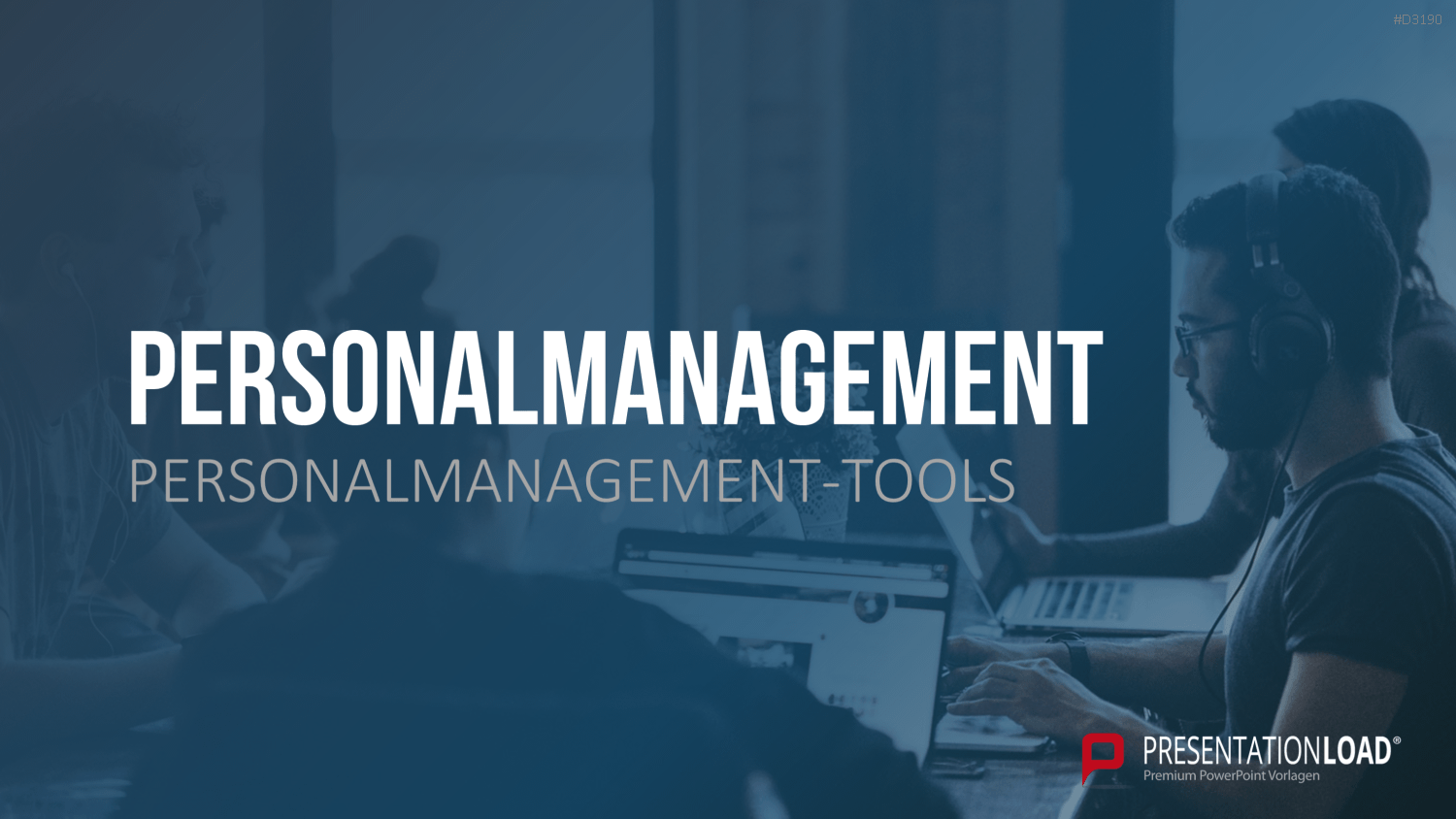 Personalmanagement-Toolbox PowerPoint-Vorlage