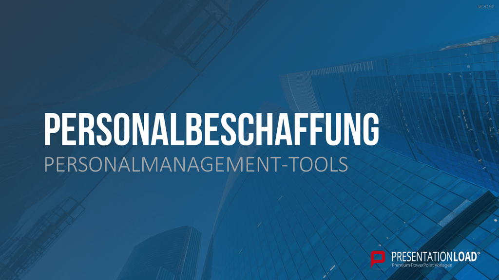 Personalmanagement-Toolbox PowerPoint-Vorlage