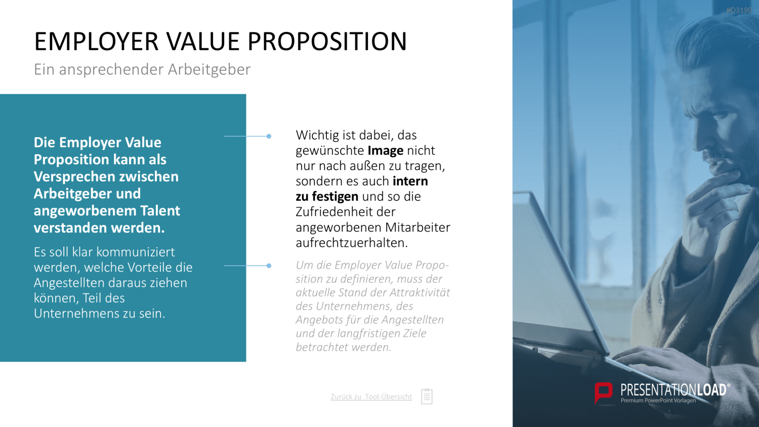 Personalmanagement-Toolbox PowerPoint-Vorlage