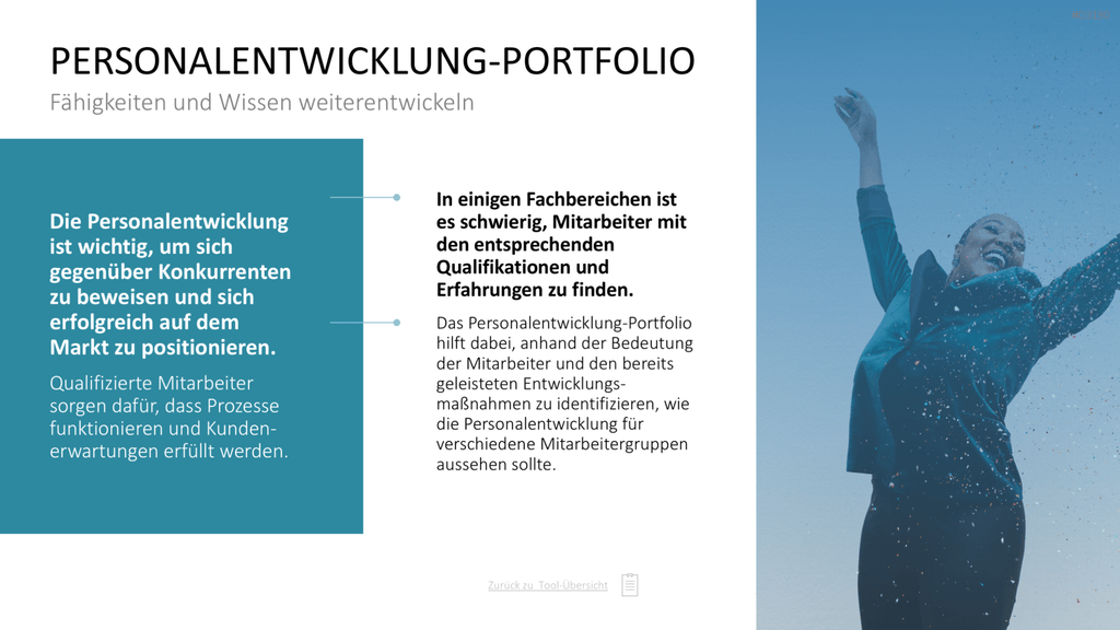 Personalmanagement-Toolbox PowerPoint-Vorlage