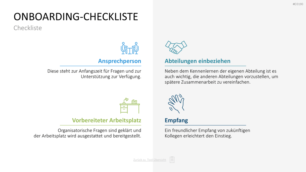 Personalmanagement-Toolbox PowerPoint-Vorlage