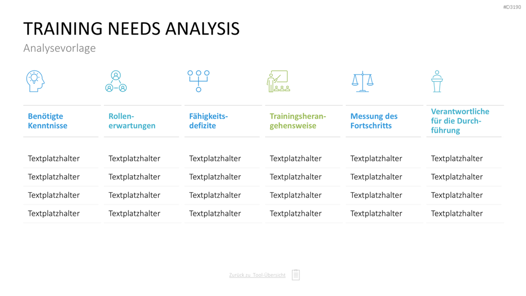 Personalmanagement-Toolbox PowerPoint-Vorlage