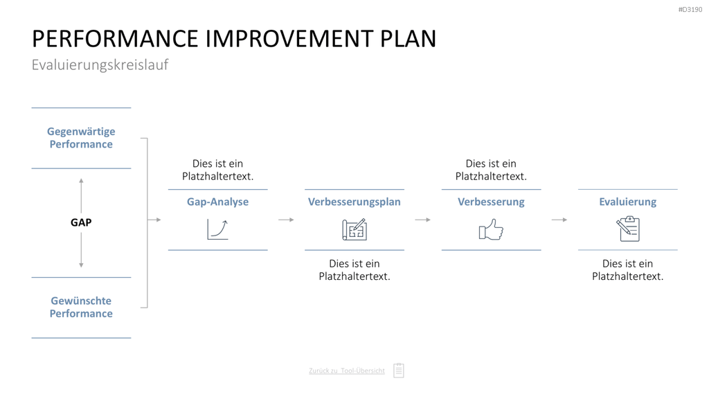 Personalmanagement-Toolbox PowerPoint-Vorlage