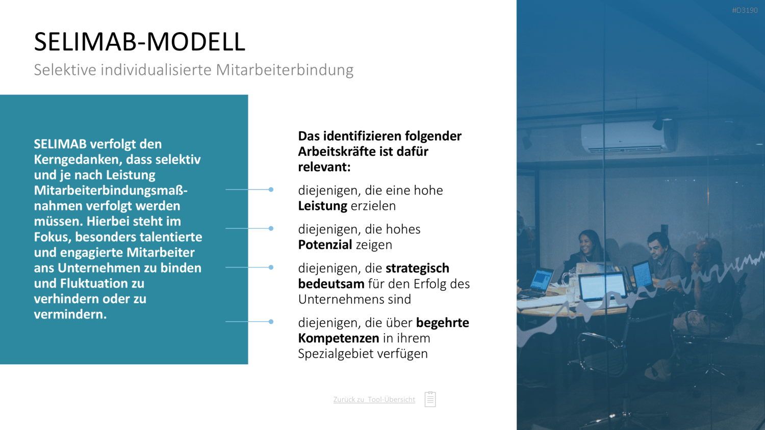 Personalmanagement-Toolbox PowerPoint-Vorlage