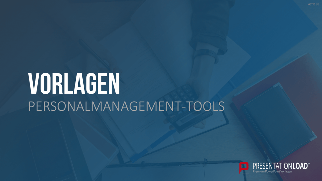 Personalmanagement-Toolbox PowerPoint-Vorlage