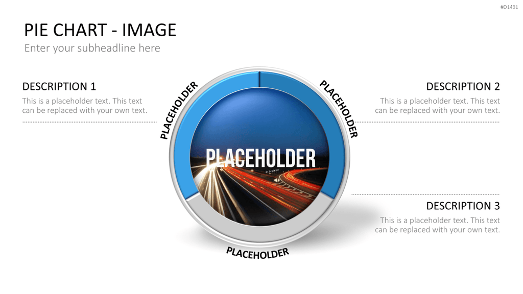 Kuchendiagramm-Toolbox PowerPoint-Vorlage