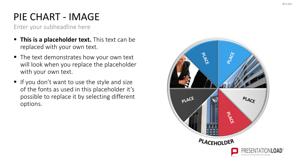 Kuchendiagramm-Toolbox PowerPoint-Vorlage