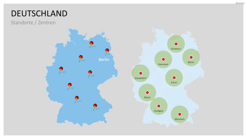 Deutschland Landkreise PowerPoint-Vorlage