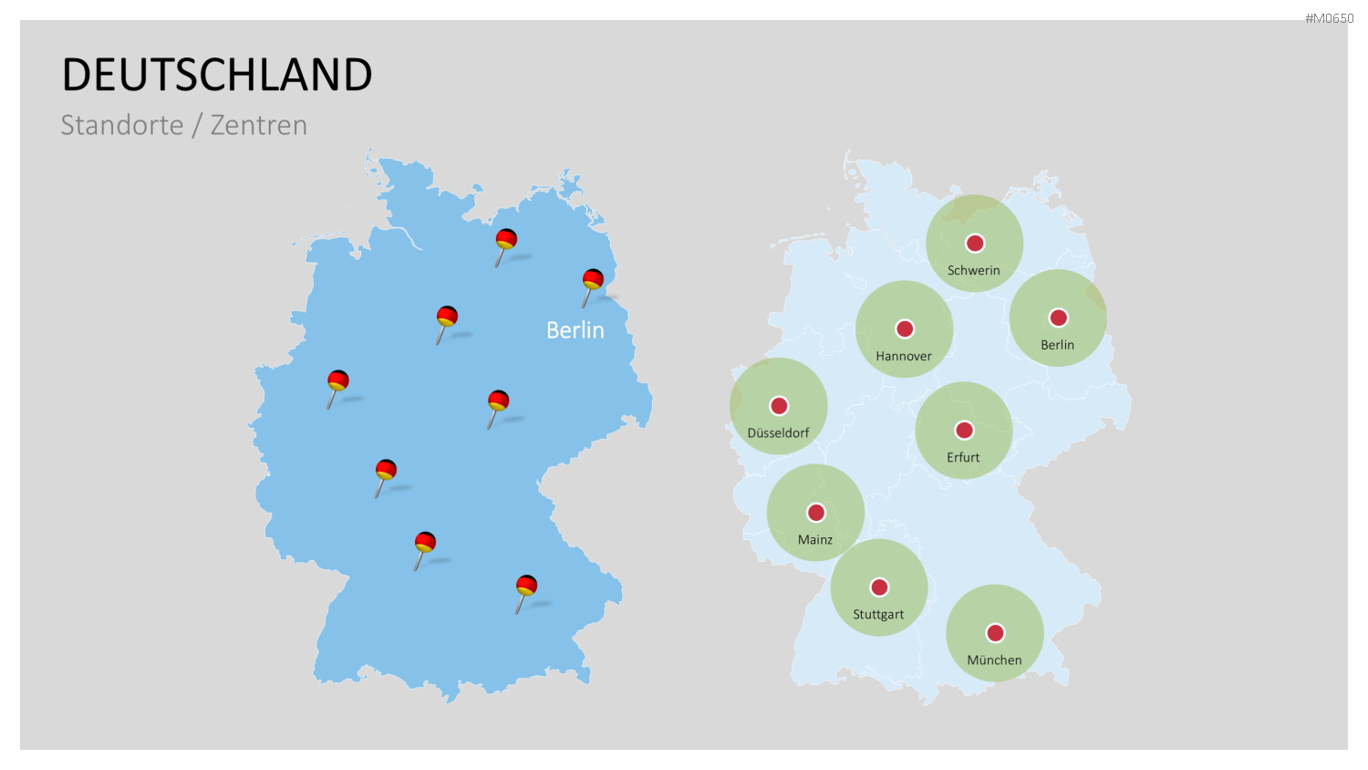 Deutschland Landkreise PowerPoint-Vorlage