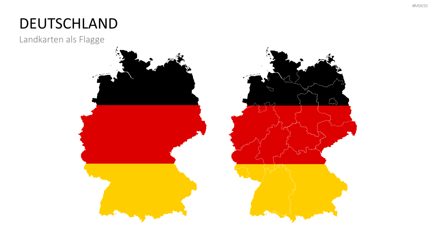 Deutschland Landkreise PowerPoint-Vorlage