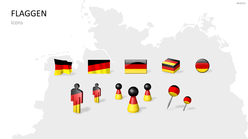 Deutschland Landkreise PowerPoint-Vorlage